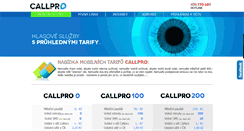 Desktop Screenshot of callpro.cz